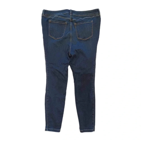 Torrid Midfit Super  Soft Skinny Blue Jeans Size 16S - Picture 3 of 10